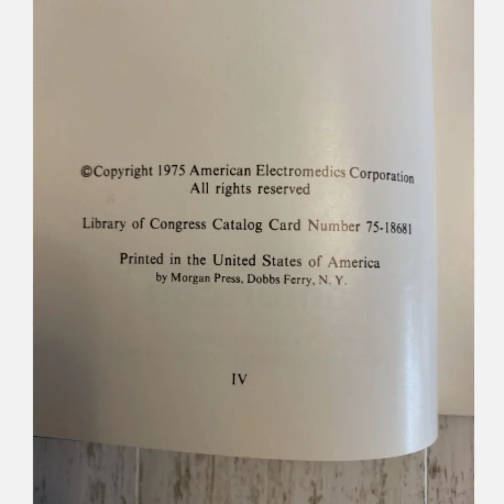 Handbook of CLINICAL IMPEDANCE AUDIOMETRY 1975 James Jerker Ph. D